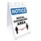 Signmission OSHA Safety Sign, Social Distancing Area, 10in X 7in Decal, 10" W, 7" H, Social Distancing Area OS-NS-D-710-25594 - alternate 1